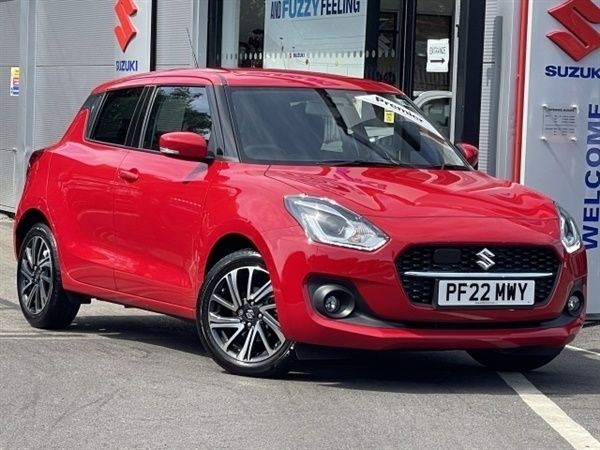 Red Used 2022 Suzuki Swift SZ5 Hatchback | £15,494 (Fair price) - Image 1/1