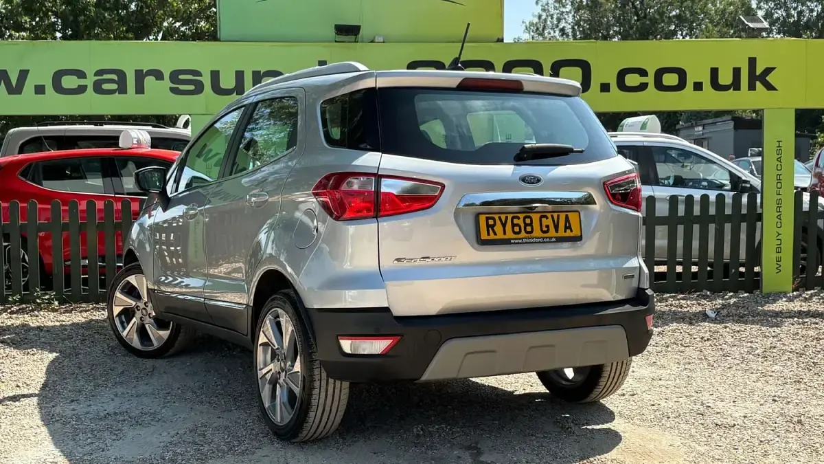 Used Ford Ecosport Titanium 100 HP (73 kW) 2019 Silver SUV