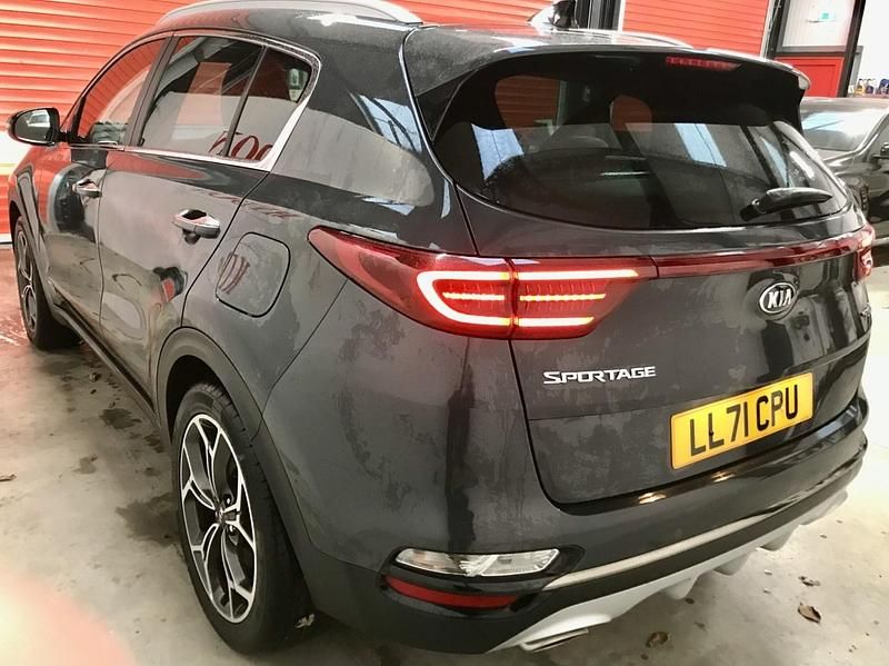 Used Kia Sportage GT-Line S 136 HP (100 kW) 2021 Grey SUV