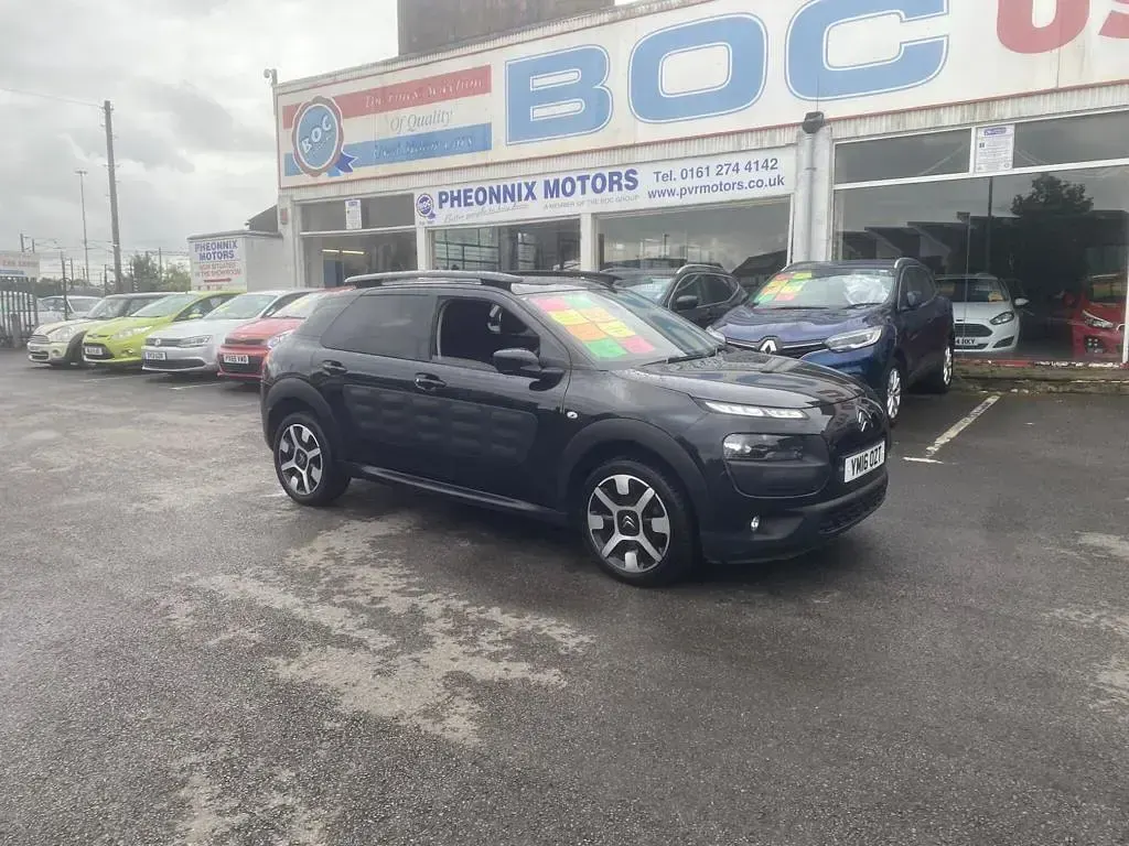 Used Citroën C4 Cactus Flair 2016 Black Hatchback