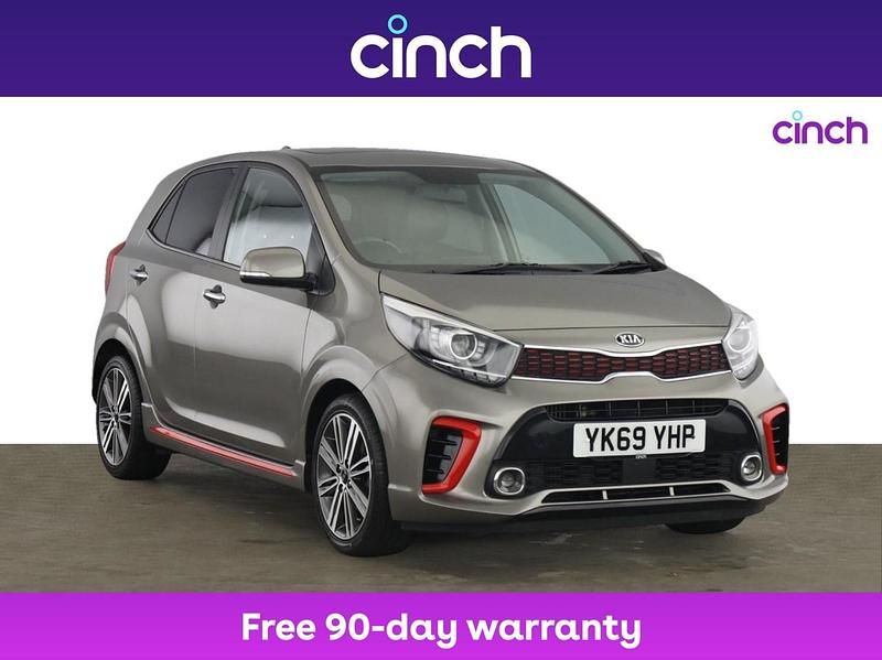 Silver Used 2019 Kia Picanto GT-Line S Hatchback | £9,299 (Good price) - Image 1/3