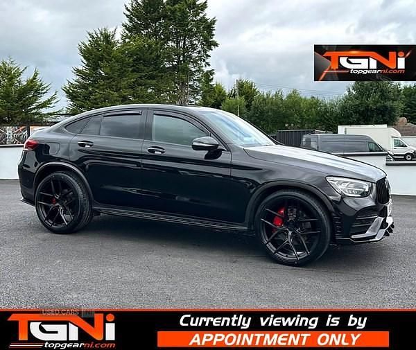 Black Used 2019 Mercedes GLC220 AMG line Coupe | £26,895 (Fair price) - Image 1/3
