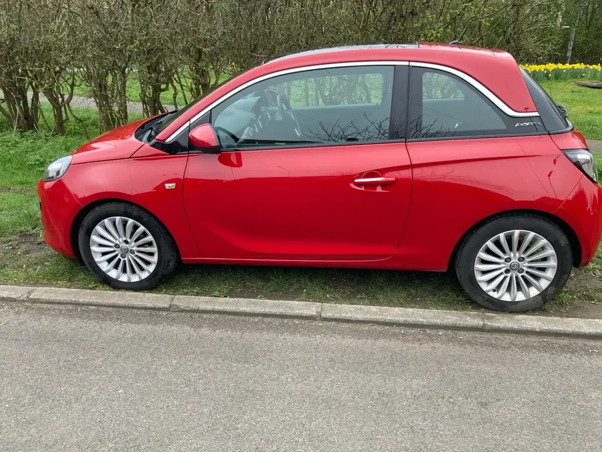 Used Vauxhall Adam Glam 70 HP (51 kW) 2015 Red Hatchback