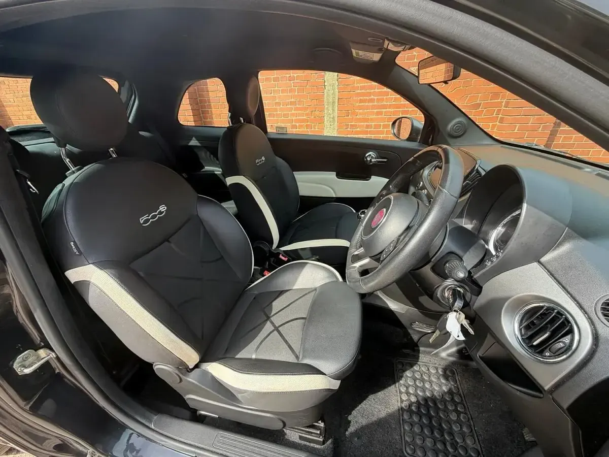 Used Fiat 500 S 69 HP (50 kW) 2019 Black Hatchback