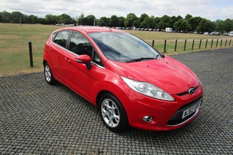 Red Used 2012 Ford Fiesta Zetec Hatchback | £3,995 (A bit pricey) - Image 1/1