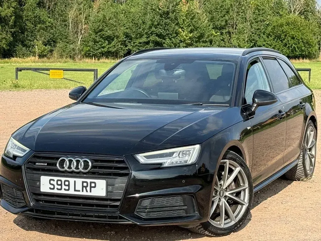 Used Audi A4 S-Line 190 HP (139 kW) 2017 Black Estate