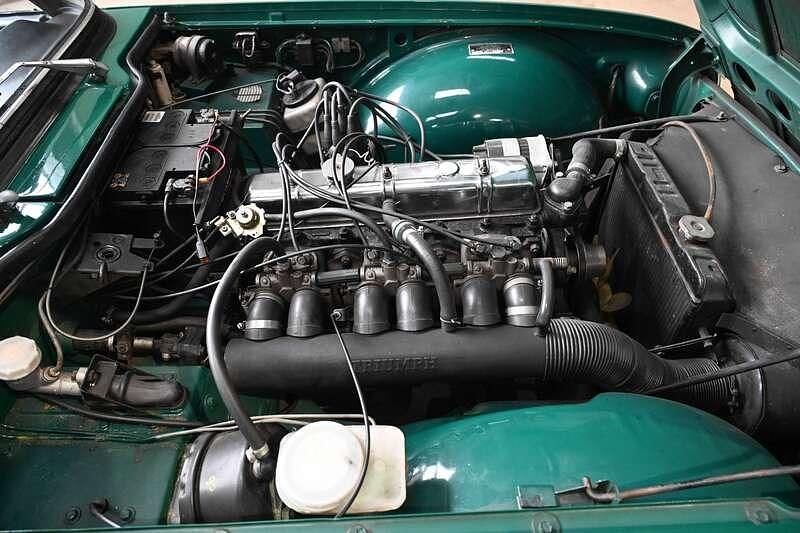 Used Triumph TR6 150 HP (110 kW) 1972 Green Cabriolet