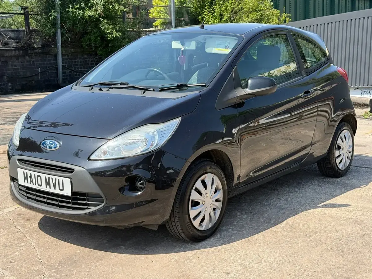 Used Ford Ka 69 HP (50 kW) 2010 Black Hatchback