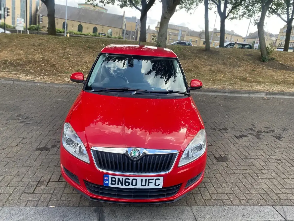 Used Skoda Fabia SE 2010 Red Hatchback