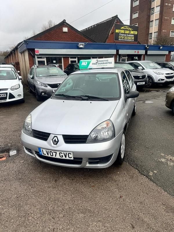 Silver Used 2007 Renault Clio II Campus Hatchback | £999 (Super price) - Image 1/4