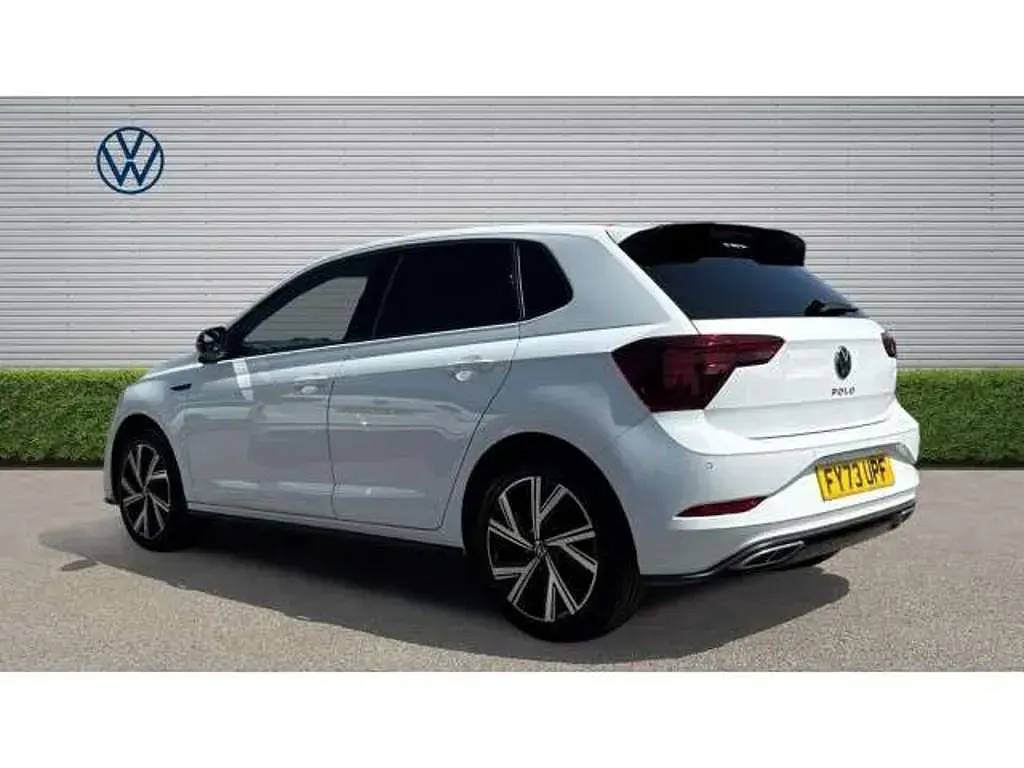 Used VW Polo R-line 95 HP (69 kW) 2023 White Hatchback
