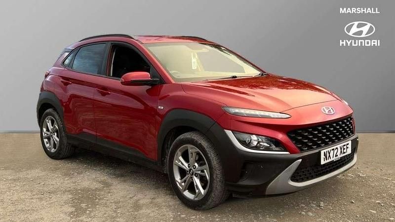 Red Used 2022 Hyundai Kona SE SUV | £12,152 (Good price) - Image 1/4