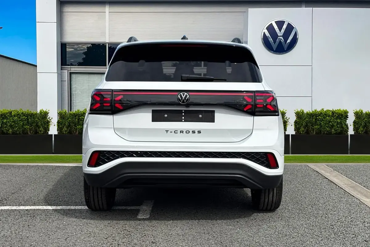 New VW T-Cross Black Edition 115 HP (84 kW) 2026 White SUV