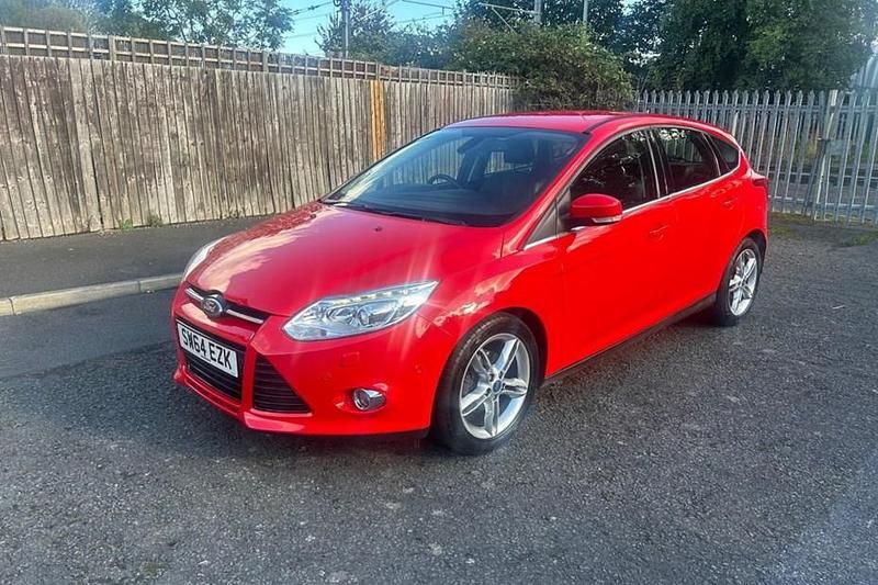 Red Used 2014 Ford Focus Titanium X Hatchback | £6,495 (A bit pricey) - Image 1/1