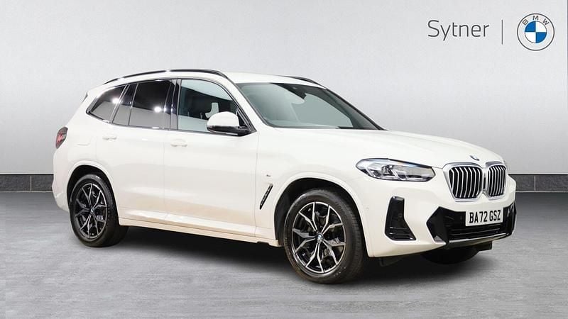 Used BMW X3 M Sport 181 HP (133 kW) 2022 White SUV