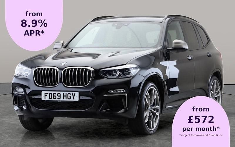 Black Used 2019 BMW X3 Performance SUV | £33,440 (Fair price) - Image 1/2