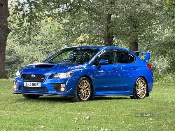 Blue Used 2016 Subaru WRX STI Sedan | £19,995 (Fair price) - Image 1/4