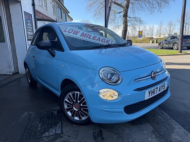 Used Fiat 500 Pop 69 HP (50 kW) 2017 Blue Hatchback