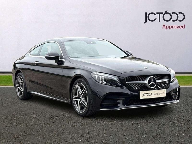 Black Used 2019 Mercedes C300 AMG Line Premium Coupe | £21,000 (Fair price) - Image 1/4