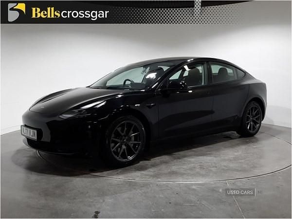 Used Tesla Model 3 Standard Range 366 kW (498 HP) 2021 Black Sedan
