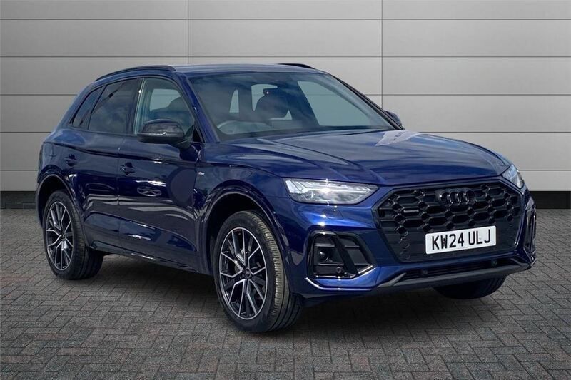 Blue Used 2024 Audi Q5 Black Edition SUV | £42,499 (A bit pricey) - Image 1/4