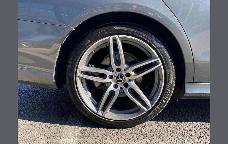 Used Mercedes E220 AMG line 194 HP (142 kW) 2018 Grey Sedan
