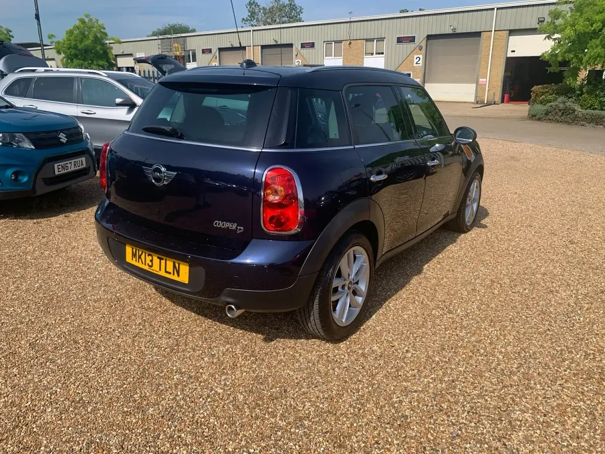 Used Mini Cooper D 2013 Blue Hatchback