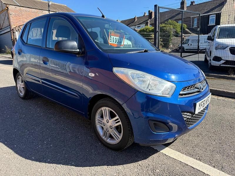 Blue Used 2011 Hyundai i10 Classic Hatchback | £1,995 (Fair price) - Image 1/4
