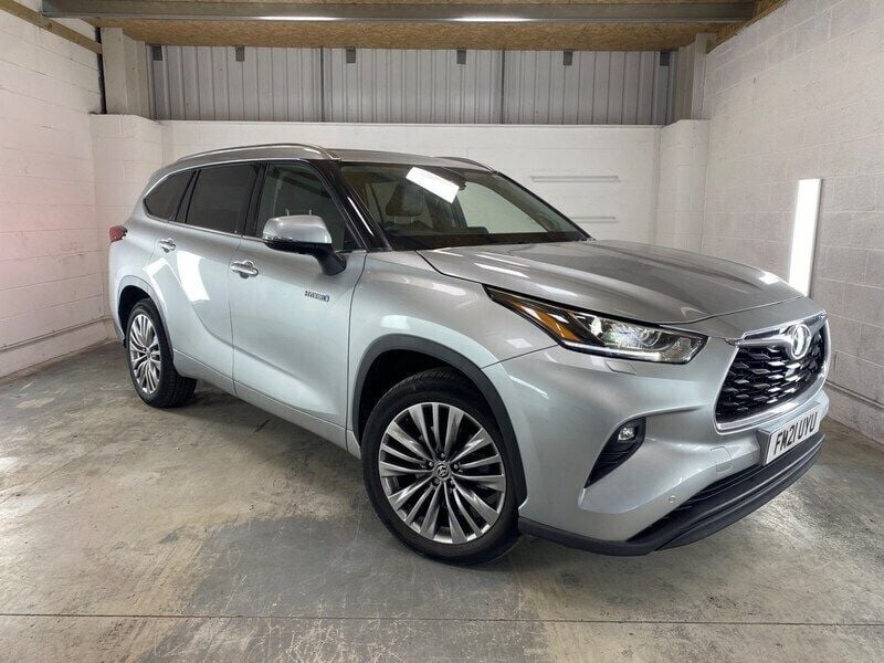 Silver Used 2021 Toyota Highlander SUV | £26,995 - Image 1/4