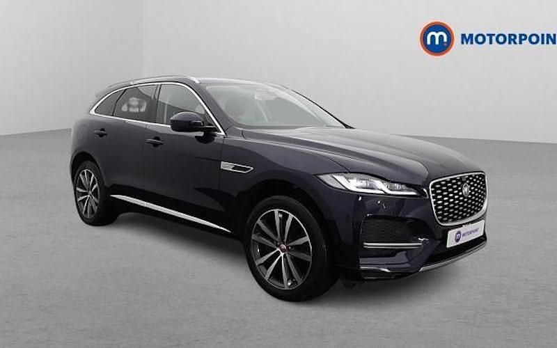 Used Jaguar F-Pace SE 300 HP (220 kW) 2020 Blue SUV