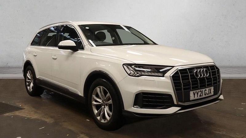 Used Audi Q7 Sport 340 HP (250 kW) 2021 White SUV