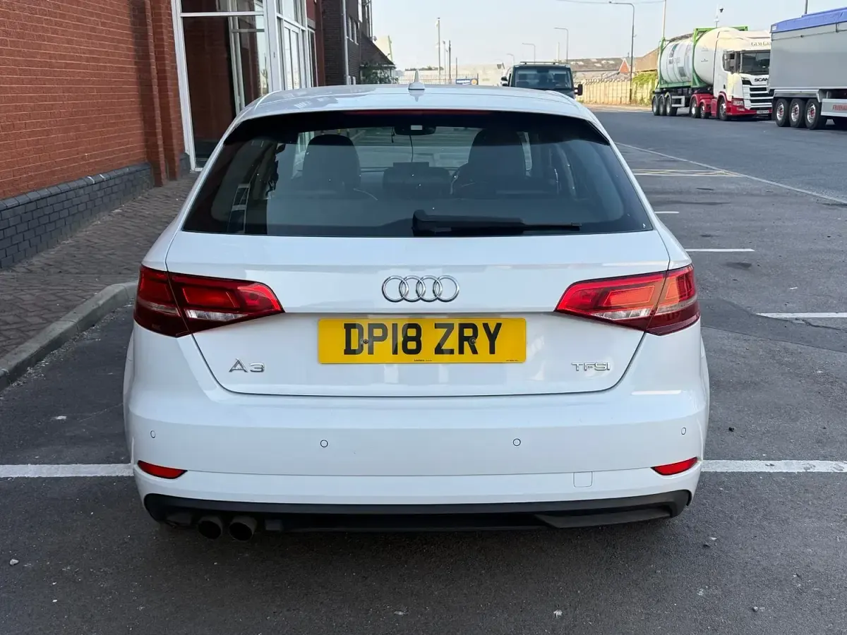 Used Audi A3 150 HP (110 kW) 2018 White Sedan