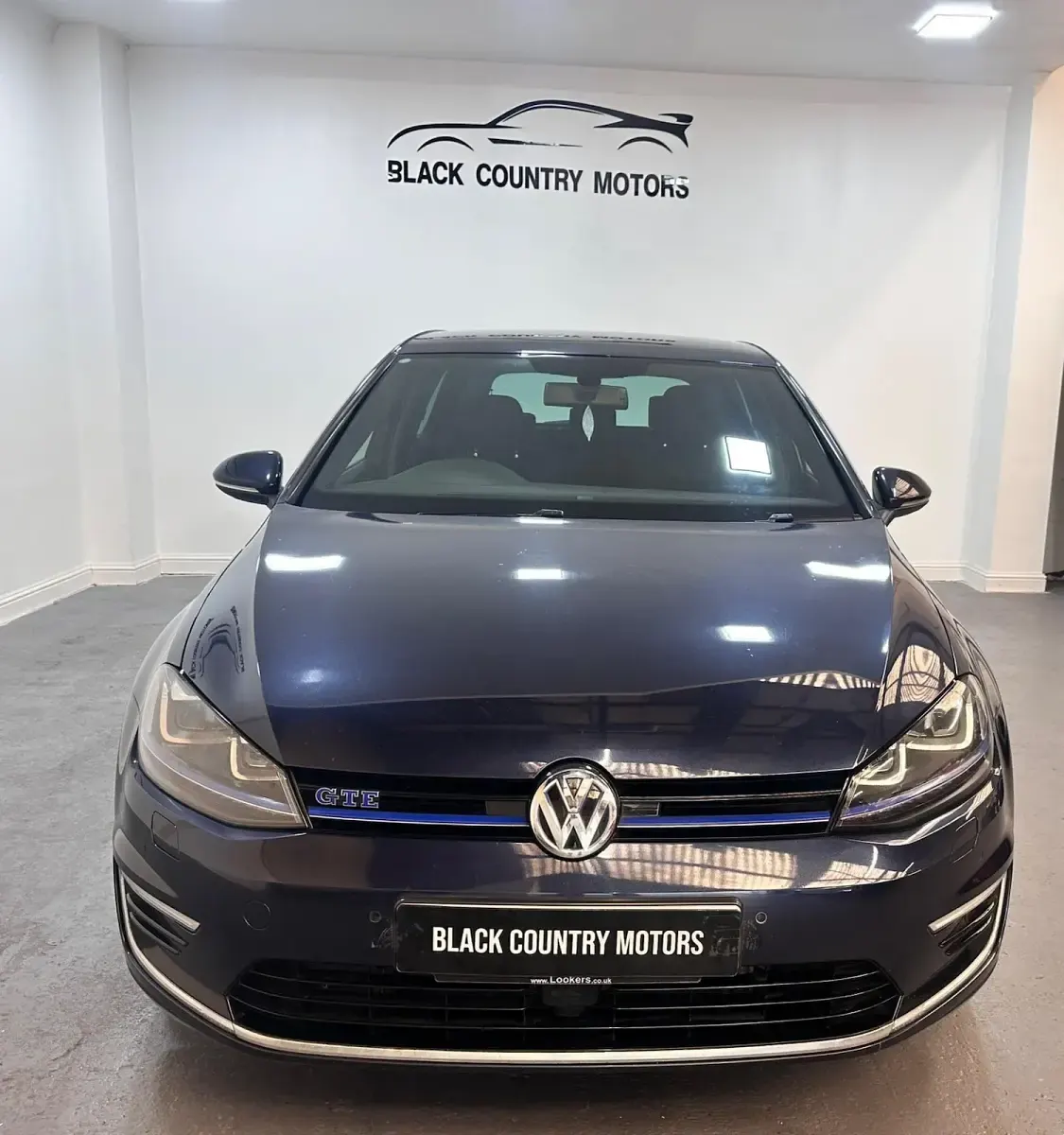Used VW Golf VII GTE 204 HP (150 kW) 2015 Blue Hatchback