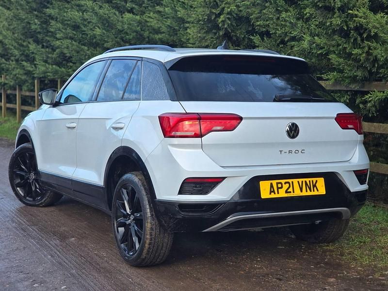 Used VW T-Roc Black Edition 2021 Silver SUV