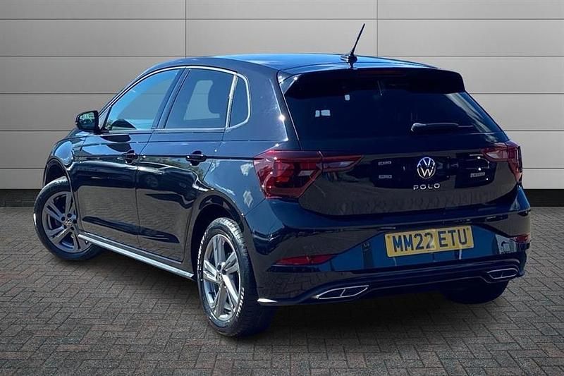 Used VW Polo R-line 95 HP (69 kW) 2022 Black Hatchback