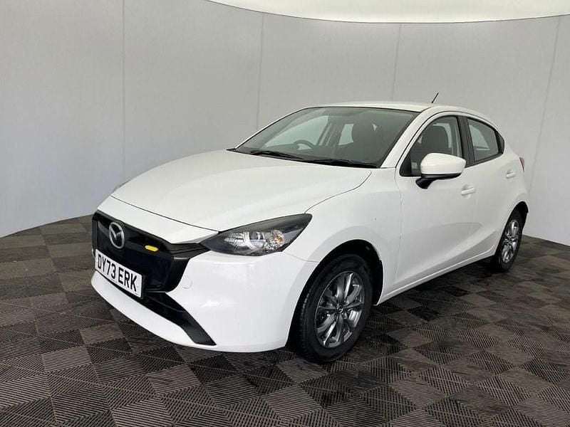 White Used 2023 Mazda 2 Center-Line Hatchback | £12,199 (Good price) - Image 1/4