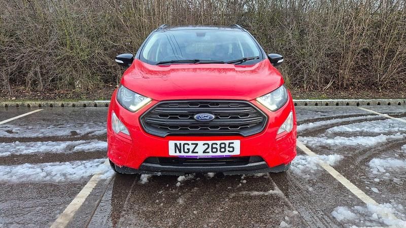 Used Ford Ecosport ST-Line 125 HP (91 kW) 2019 Red SUV