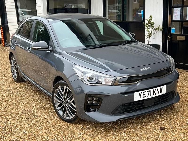 Grey Used 2021 Kia Rio GT-Line S Hatchback | £12,788 (Fair price) - Image 1/4