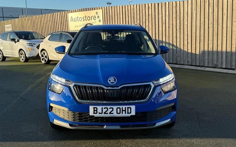Used Skoda 110 R SE 110 HP (80 kW) 2022 Blue Hatchback