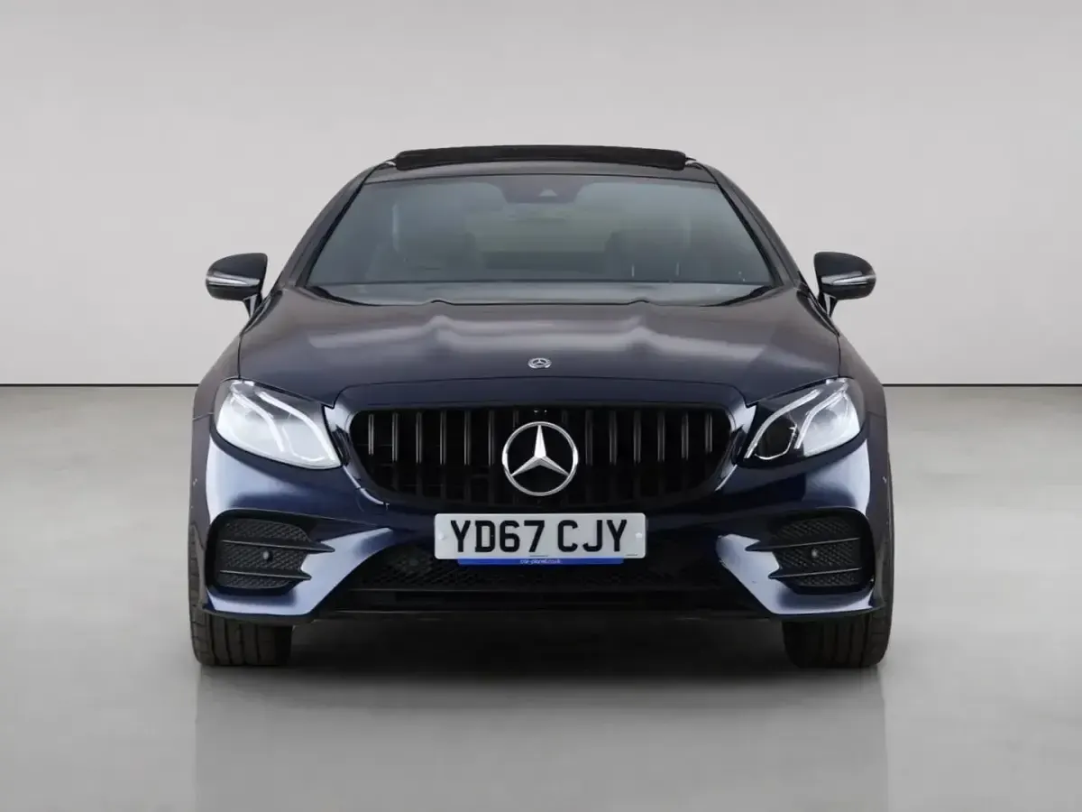 Used Mercedes E220 AMG Line Premium 2017 Blue Coupe