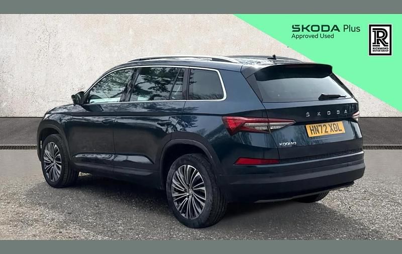 Used Skoda Kodiaq SE L Executive 150 HP (110 kW) 2022 Blue SUV