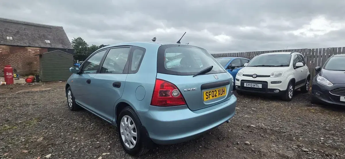 Used Honda Civic SE 2002 Green Hatchback