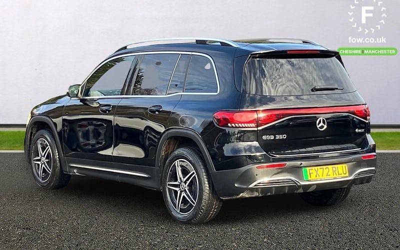 Used Mercedes EQB350 AMG line 214 kW (292 HP) 2022 Black SUV