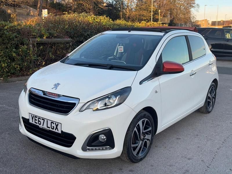 White Used 2017 Peugeot 108 Roland Garros Hatchback | £6,500 (Fair price) - Image 1/4