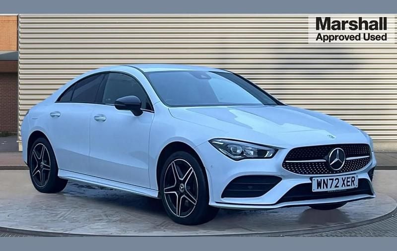 White Used 2022 Mercedes E250 AMG Line Premium Coupe | £19,315 (Good price) - Image 1/4