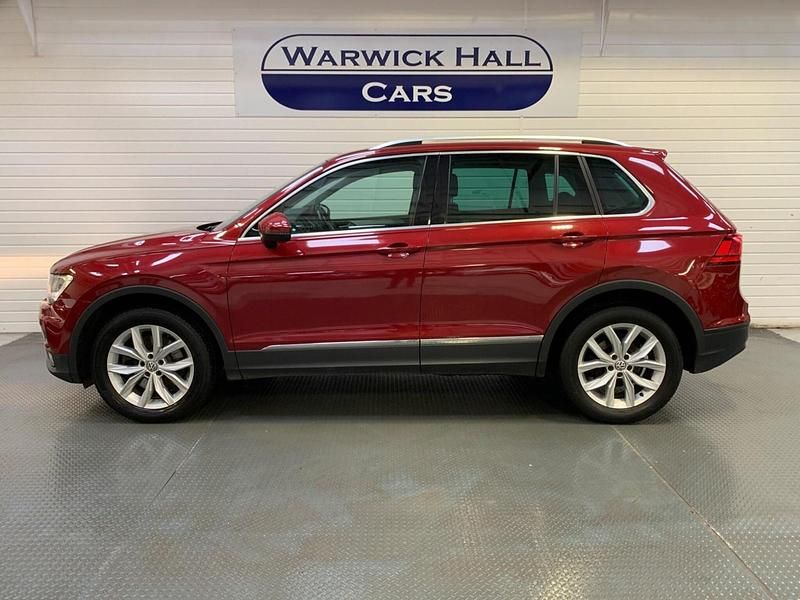 Used VW Tiguan SE 2017 Red SUV