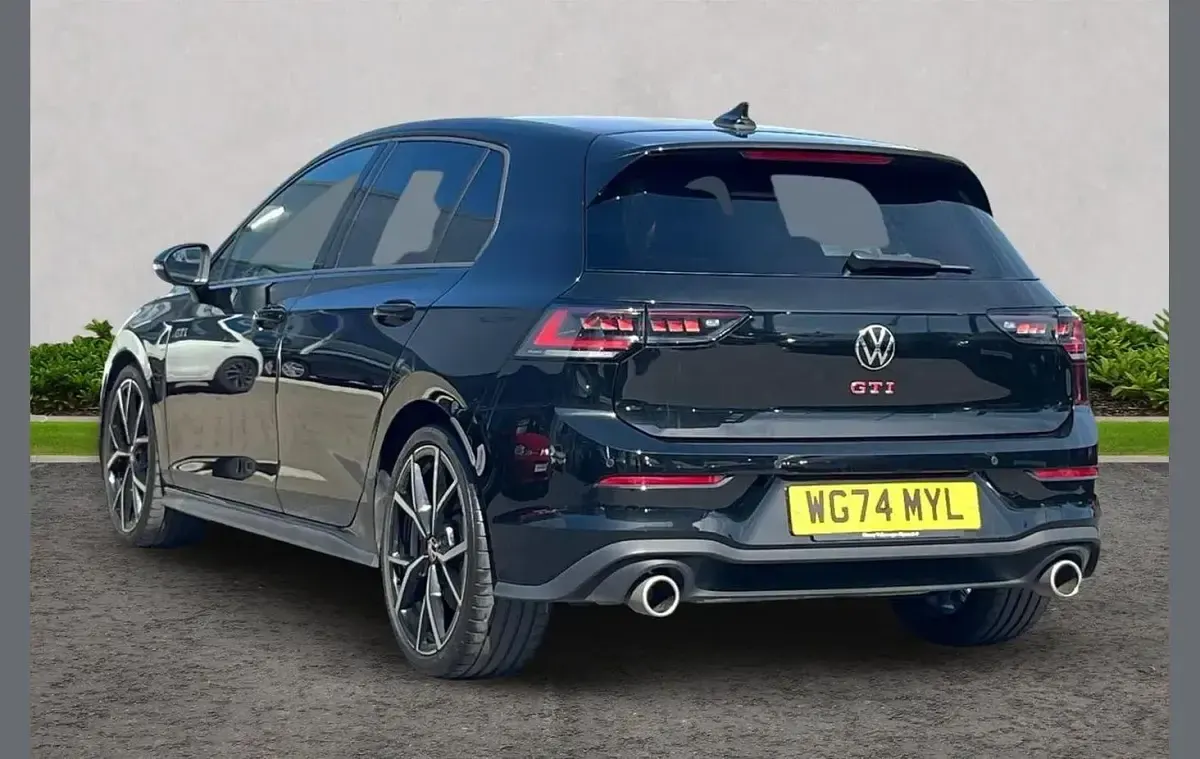 Used VW Golf VIII GTI 265 HP (194 kW) 2024 Black Hatchback