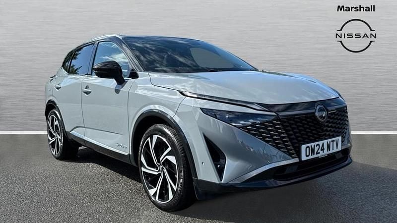 Grey Used 2024 Nissan Qashqai Tekna+ SUV | £30,166 (Expensive) - Image 1/4