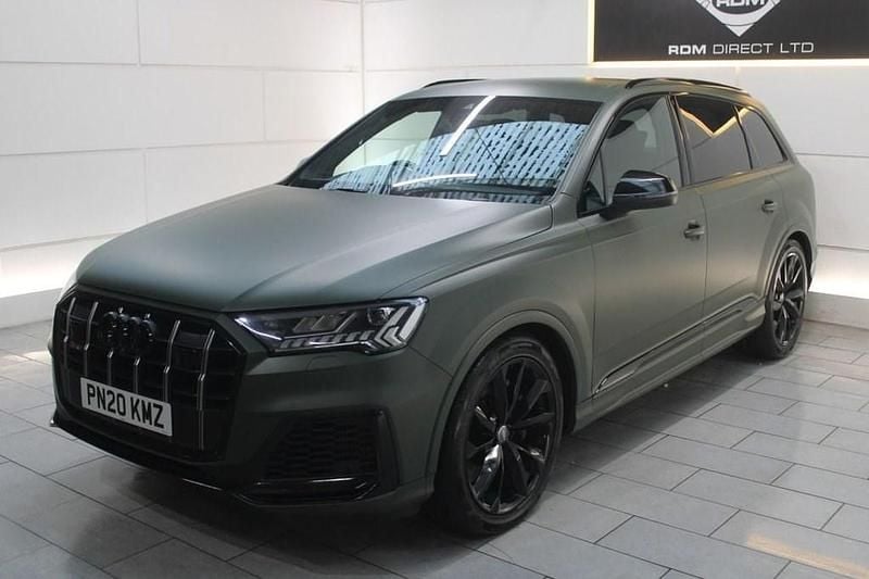 Used Audi SQ7 Comfort 435 HP (319 kW) 2020 Green SUV