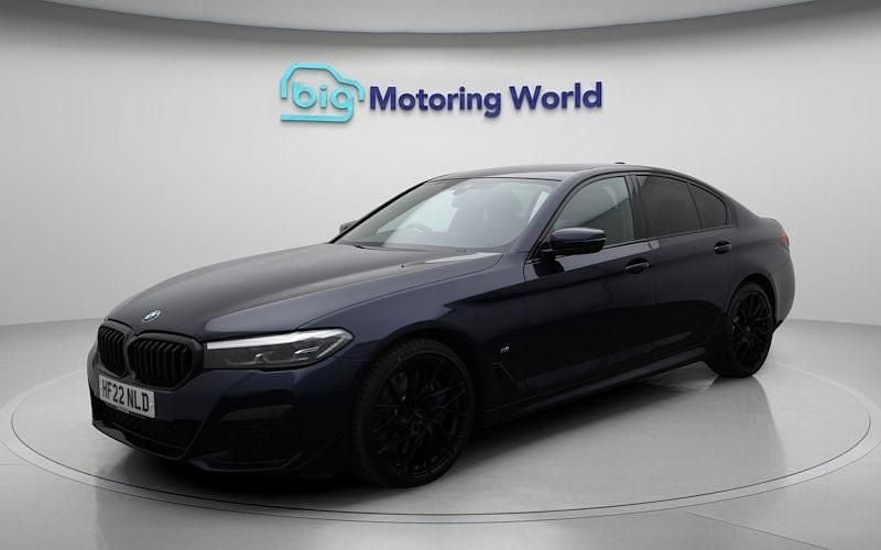 Used BMW 530 M Sport 286 HP (210 kW) 2022 Blue Sedan